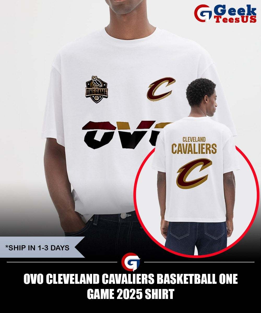 Ovo Cleveland Cavaliers basketball One Game 2025 shirt