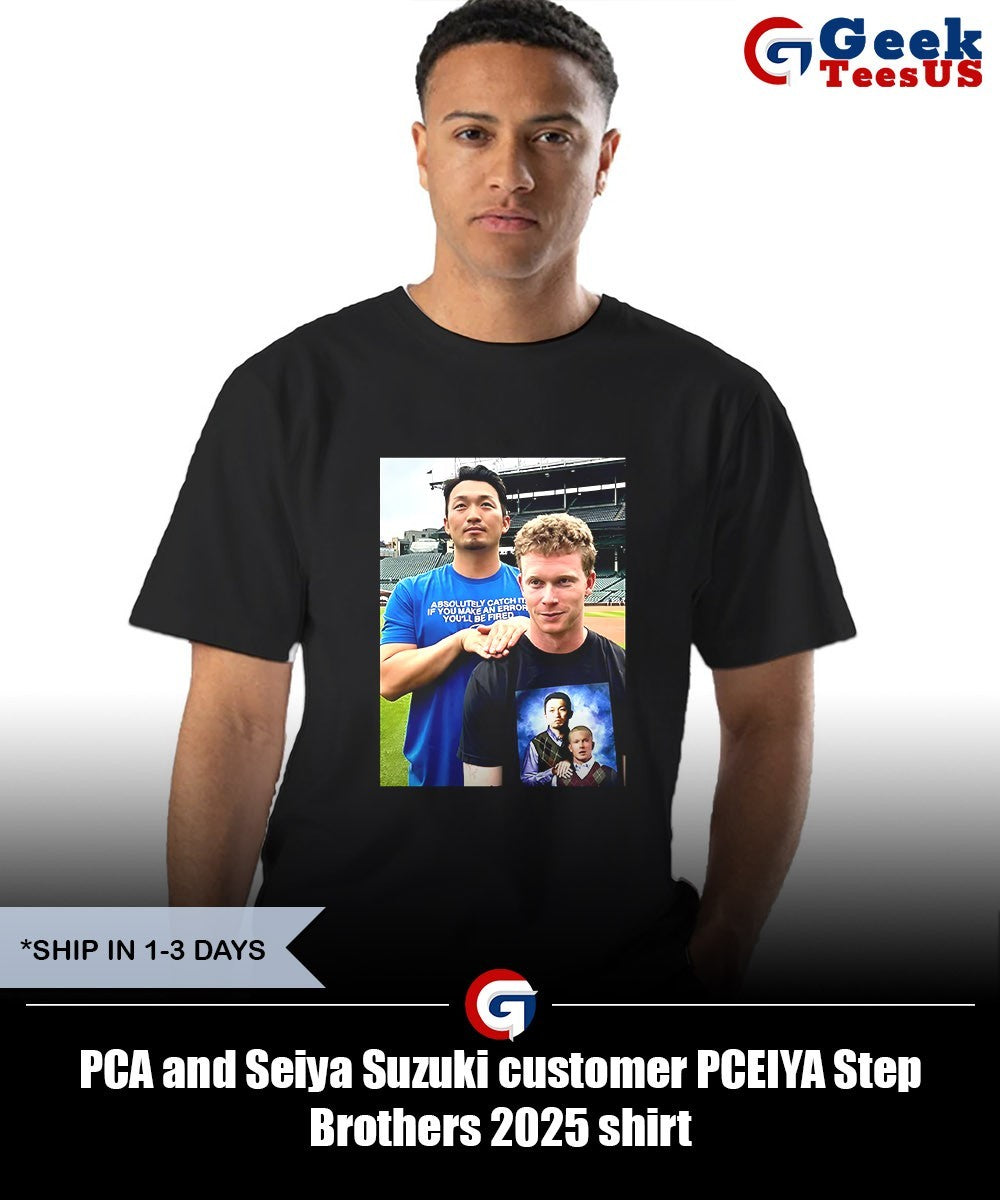 PCA and Seiya Suzuki customer PCEIYA Step Brothers 2025 shirt