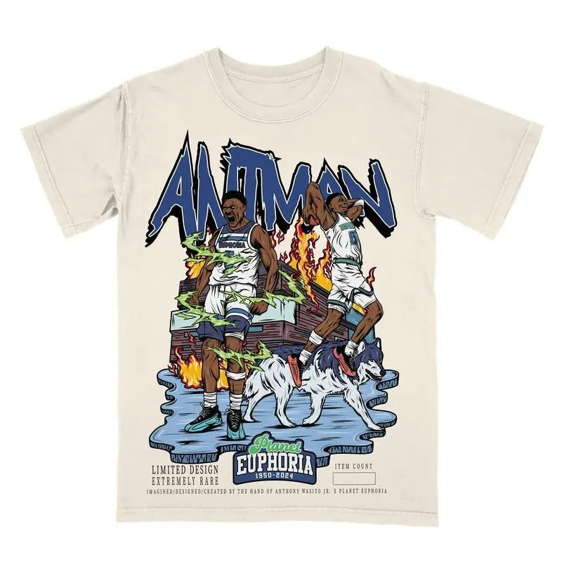 PE Anthony Edwards V2 Planet Euphoria Shirt 90s Un_500 - Unisex And Inclusive - Multiple Colorways