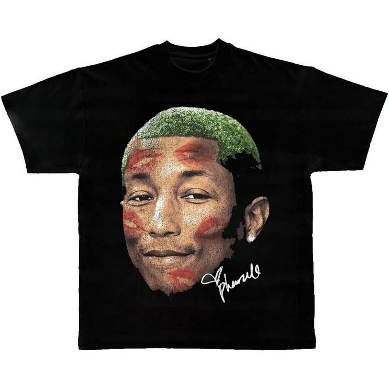 PHARRELL Green Tee Shirt Rare Gift Men Women Tee S-3XL Hoodie, Sweatshirt | HypeDripTees.com