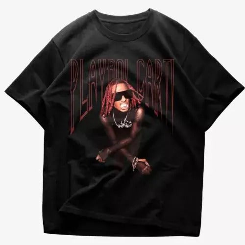 PLAYBOI CARTI T-SHIRT Rap Tee Concert Merch Whole Lotta Red Die Lit Rare Hip H Hoodie, Sweatshirt | HypeDripTees.com