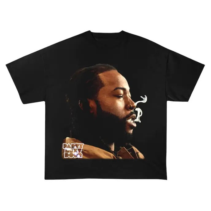 PND T-Shirt, PartyNextDoor Black Shirt Cotton Fabric Hoodie, Sweatshirt | HypeDripTees.com