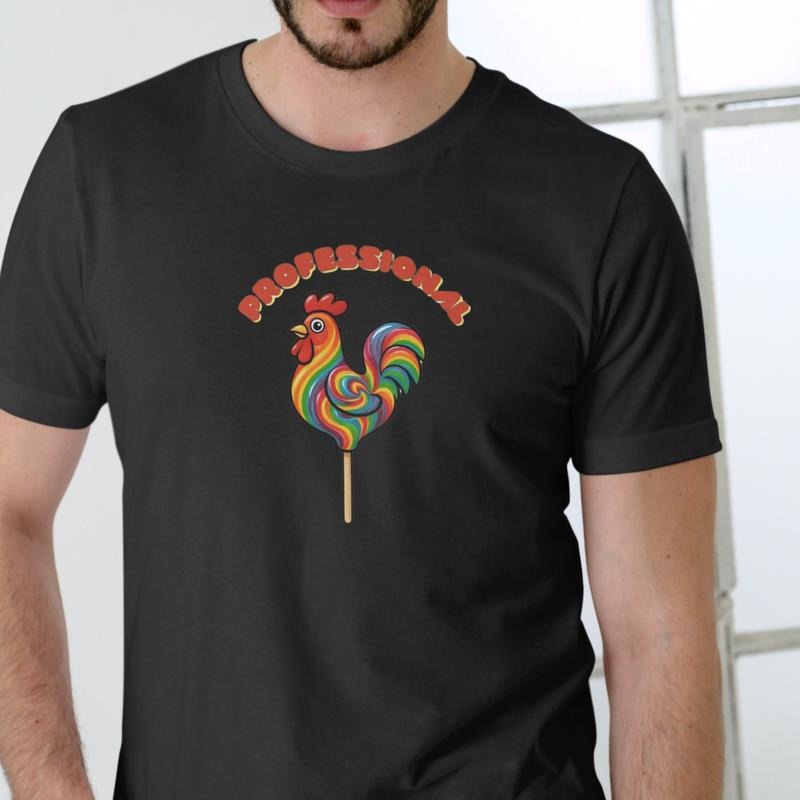 PROFESSIONAL ROOSTER T Shirt, Unisex, Cotton Hoodie, Sweatshirt | HypeDripTees.com