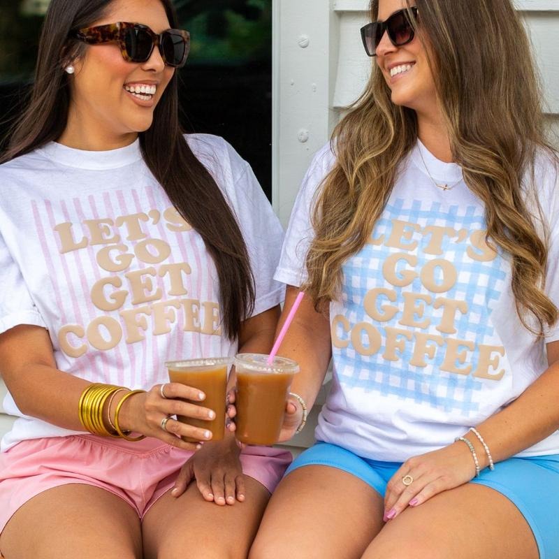 PUFF 'Let's Go Get Coffee' T-Shirt Hoodie, Sweatshirt | HypeDripTees.com
