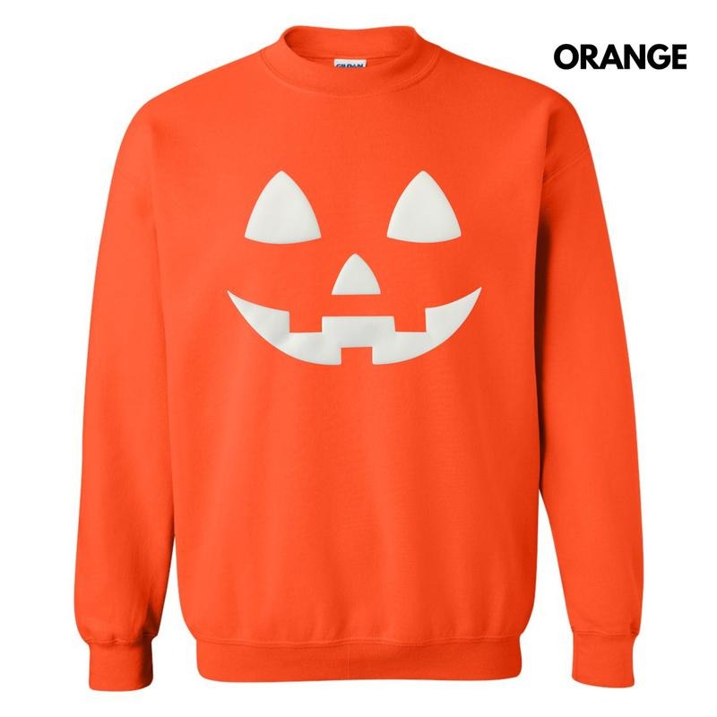 PUFF Jack O Lantern Face Sweatshirt T-Shirts, Hoodie | HypeDripTees.com