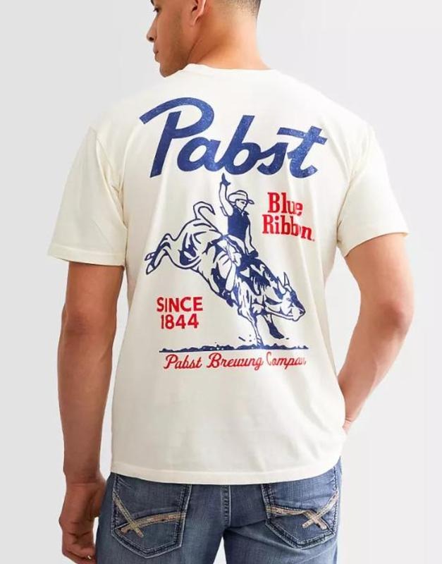 Pabst Blue Ribbon cowboy Shirt, Retro Beer Shirt, Drinking Shirt, PBR Shirt Menswear Top Hoodie, Sweatshirt