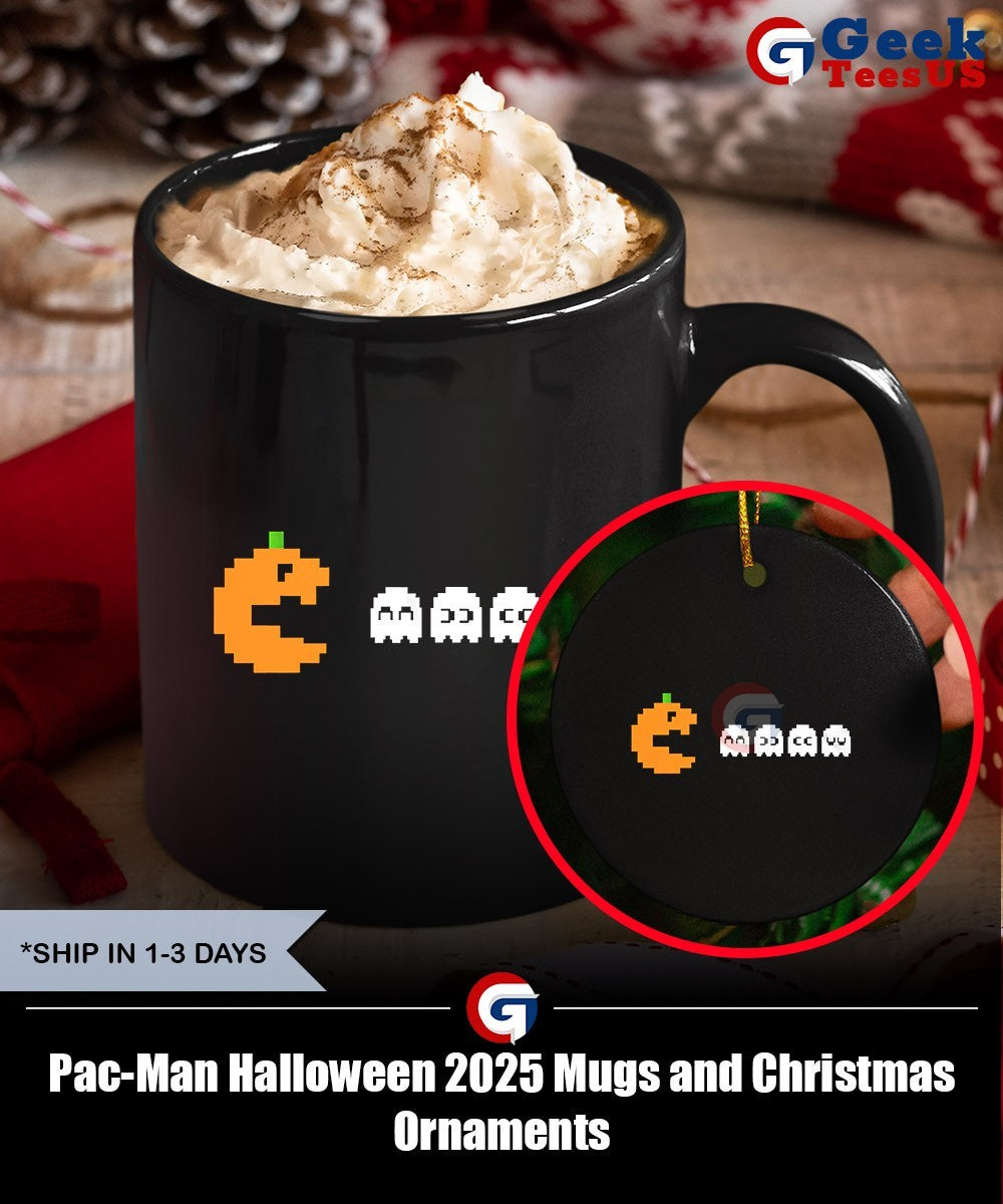 Pac-Man Halloween 2025 shirt