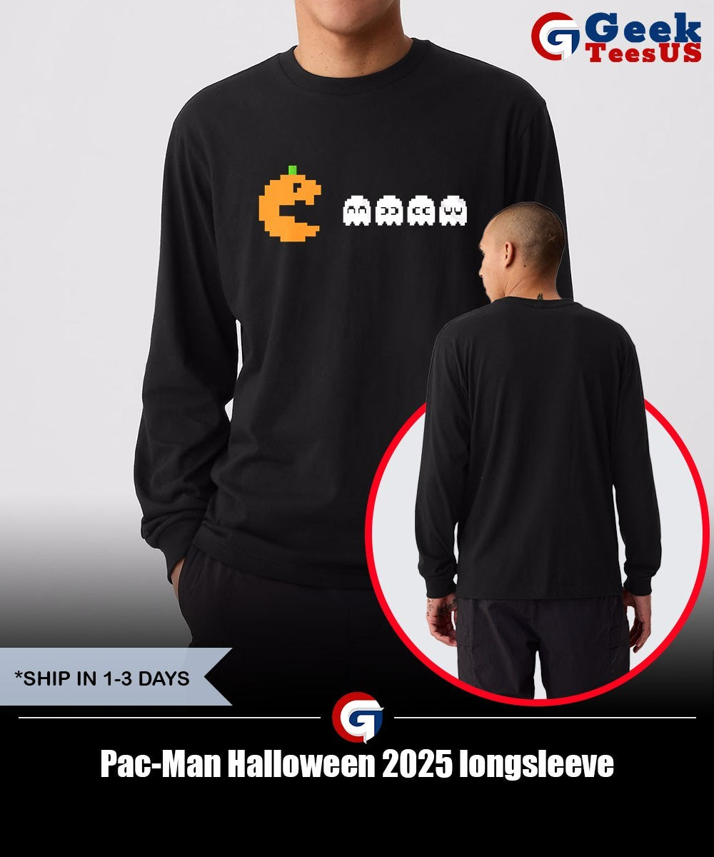 Pac-Man Halloween 2025 shirt