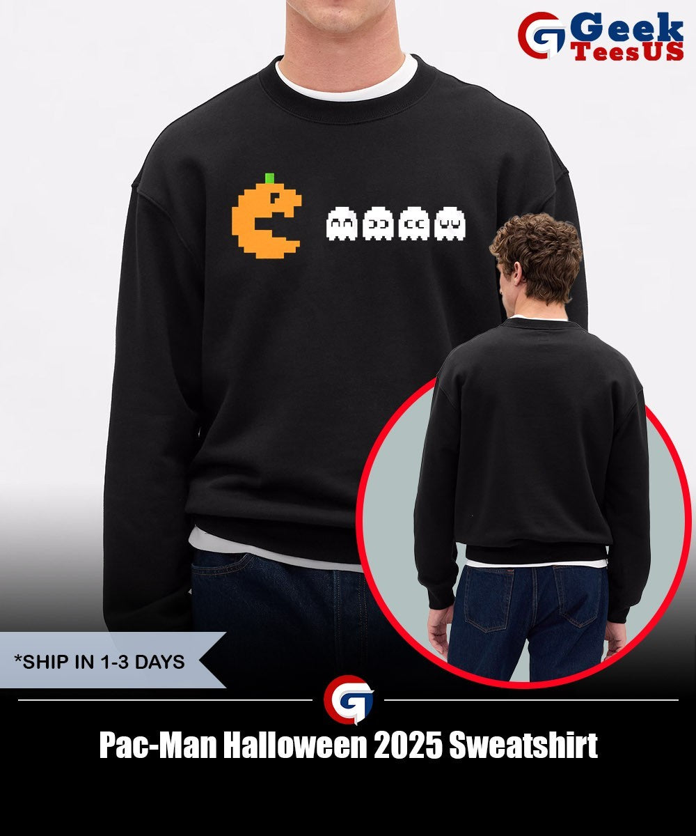 Pac-Man Halloween 2025 shirt