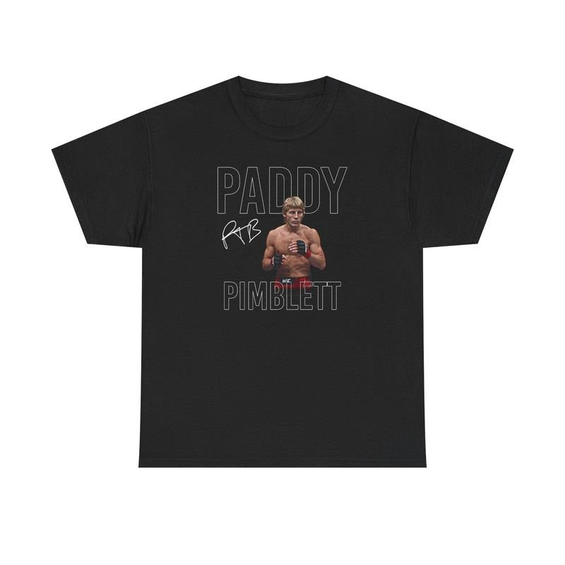 Paddy Pimblett Black Graphic T-Shirt Hoodie, Sweatshirt | HypeDripTees.com