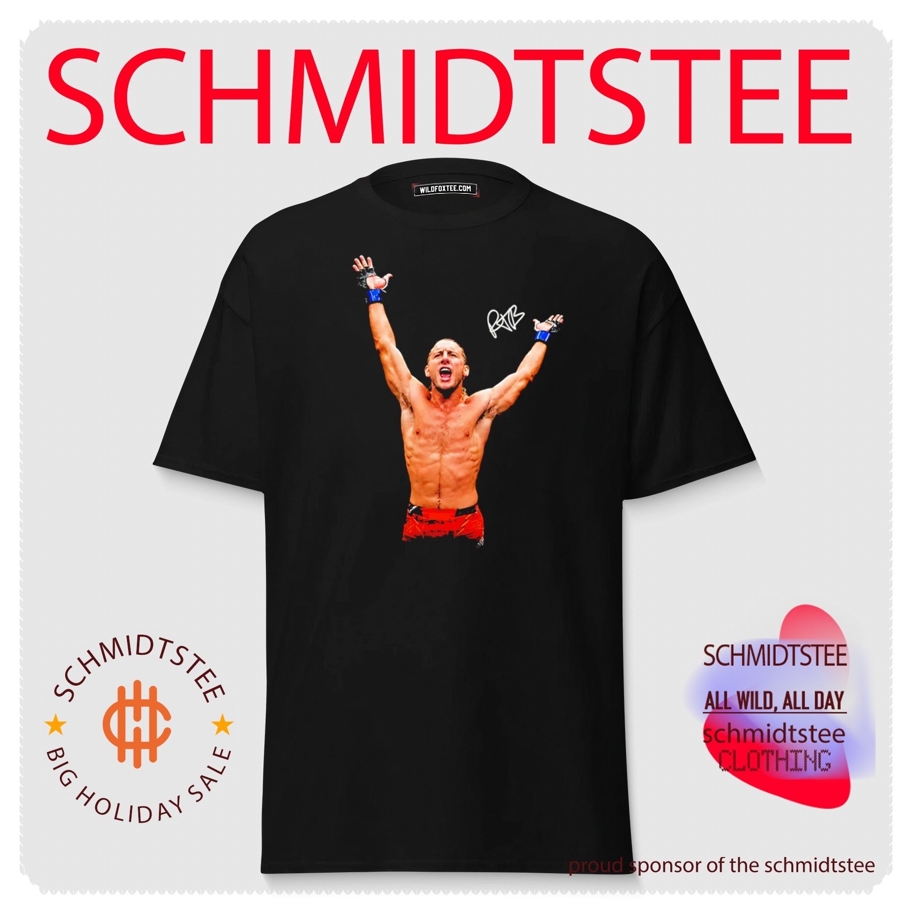 Paddy The Baddy Statement signature shirt