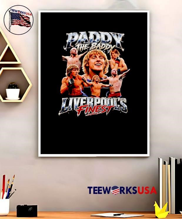 Paddy the Baddy Liverpool’s Finest UFC T-Shirt