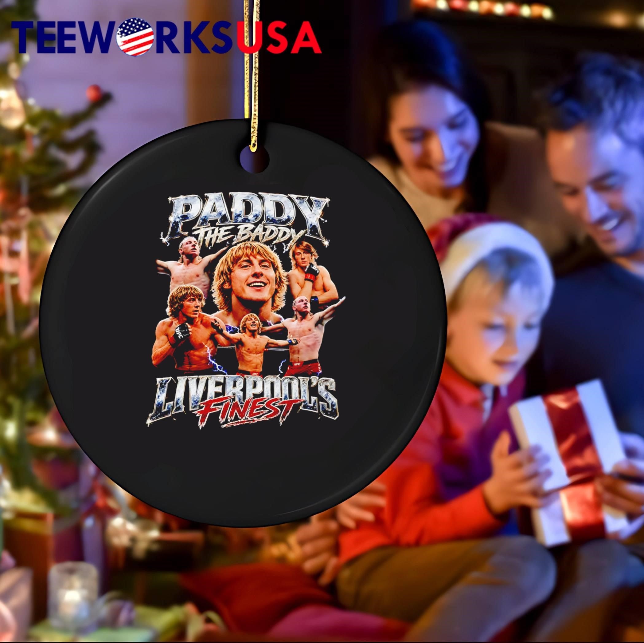 Paddy the Baddy Liverpool’s Finest UFC T-Shirt