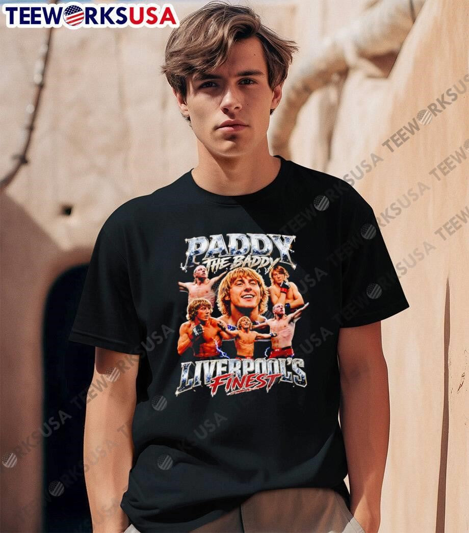 Paddy the Baddy Liverpool’s Finest UFC T-Shirt