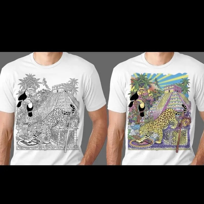 Paisaje jaguar T-shirts Menswear Hoodie, Sweatshirt | HypeDripTees.com