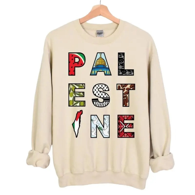 Palestine T-Shirt, Sweatshirt, Hoodie, Trending 2024 | HypeDripTees.com