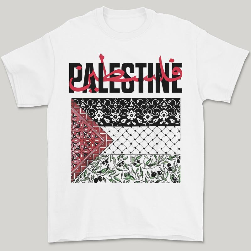 Palestine Tees, Free Palestine TShirt, Palestine Flag Crewneck Hoodie, Sweatshirt | HypeDripTees.com