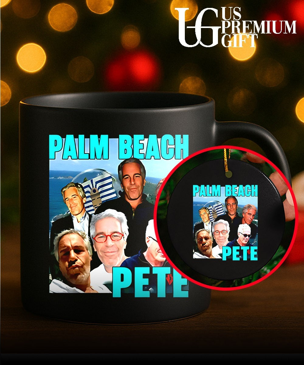 Palm Beach Pete Jeffrey Epstein meme parody shirt