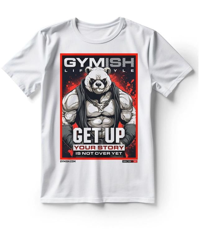 Panda Get-Up Funny Gym Workout T-Shirt for Men with Air Freshener Gift Set Hoodie, Sweatshirt | HypeDripTees.com