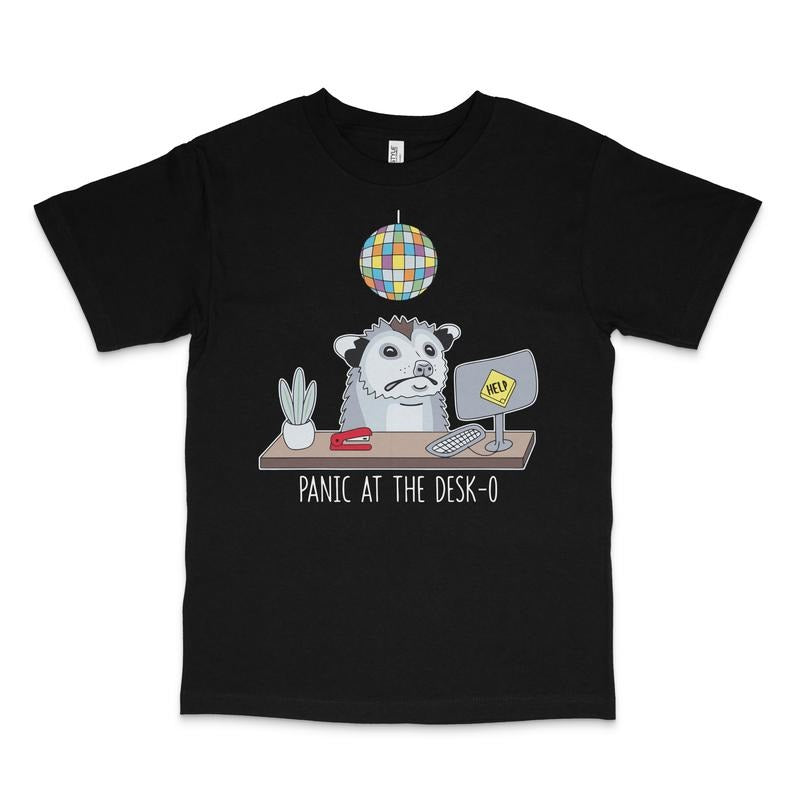 Panic At The Desk Custom Printed T-Shirt Hoodie, Sweatshirt | HypeDripTees.com