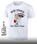 Paper Weights That Pack a Punch Knuckle Sandwich Chef shirt
