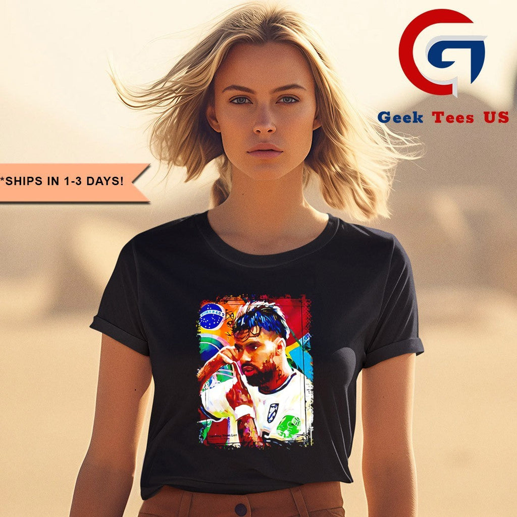 Paqueta on the Blower portrait shirt