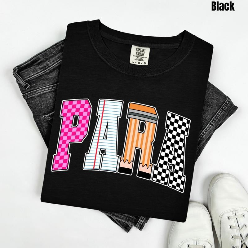 Para Multi Checker Comfort Colors T-Shirt 'NLB' Hoodie, Sweatshirt | HypeDripTees.com