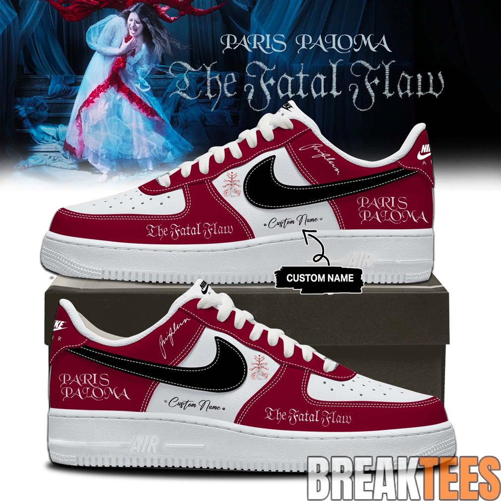 Paris Paloma The Fatal Flaw Tour 2026 AF1 Shoes