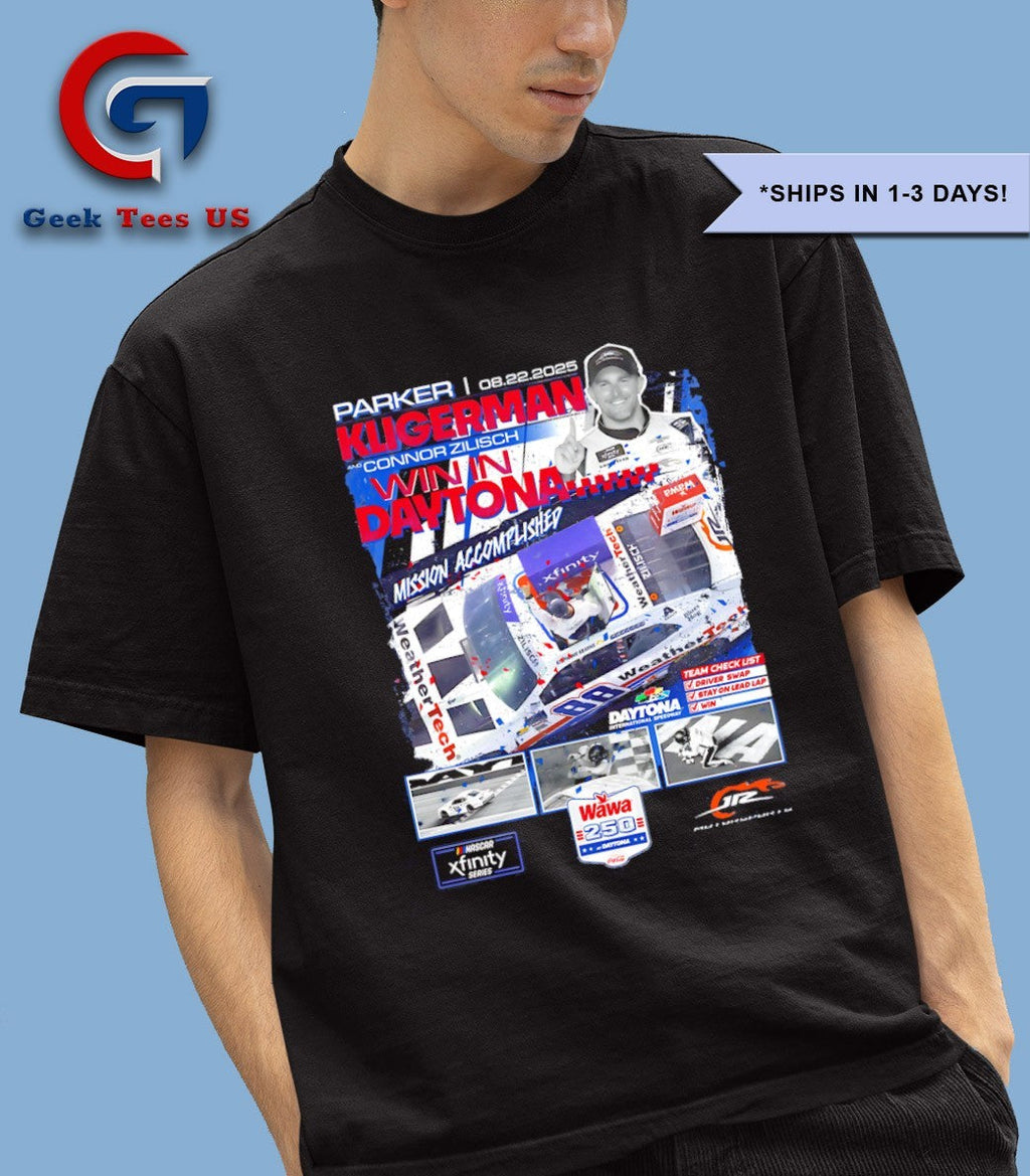 Parker Kligerman and Connor Zilisch NASCAR Xfinity Series Wawa 250 Powered shirt