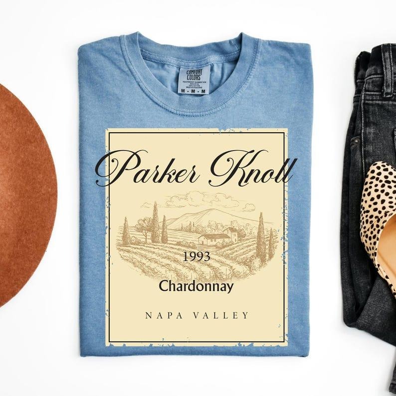 Parker Knoll Comfort Colors Shirt, The Parent Trap Shirt, 90s Nostalgia, parent trap party, Vineyard Shirt, Chardonnay...