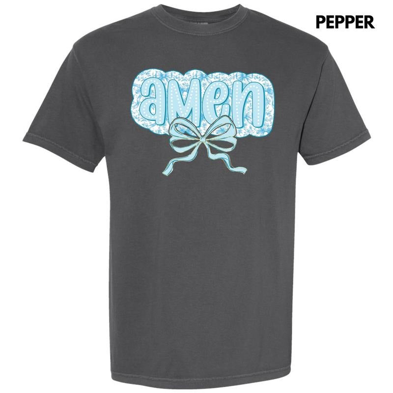 Pastel Blue Amen Comfort Colors T-Shirt 'NLB' Hoodie, Sweatshirt | HypeDripTees.com