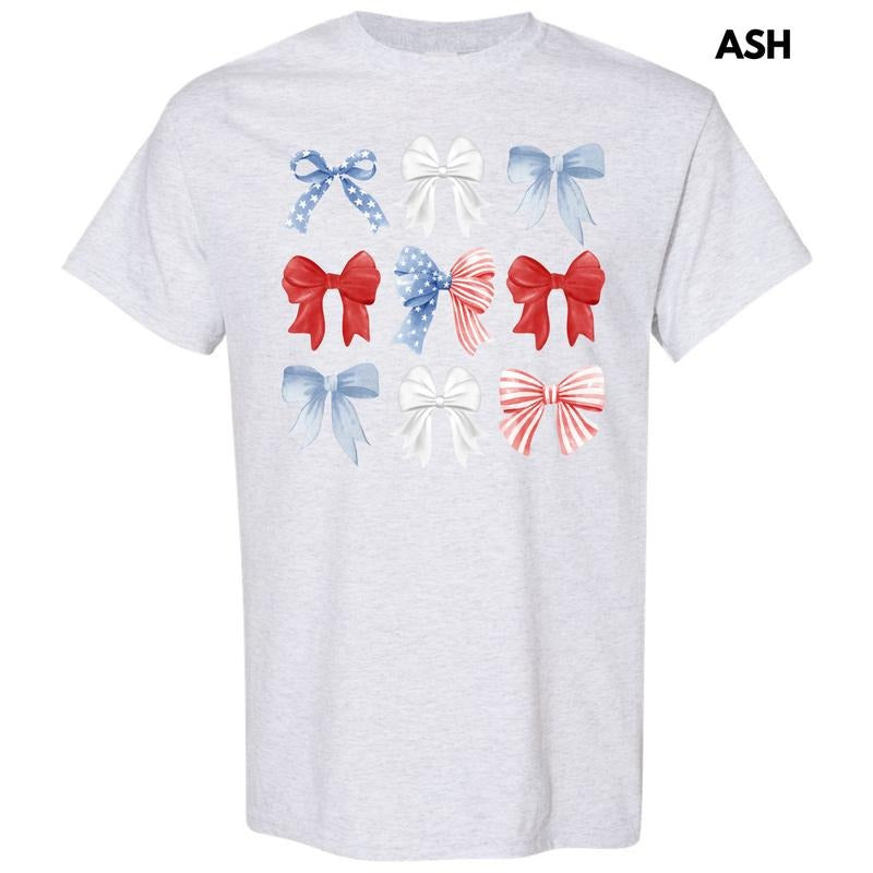 Patriotic Ribbon Collage Gildan Short Sleeve T-Shirt 'NLB' Hoodie, Sweatshirt | HypeDripTees.com