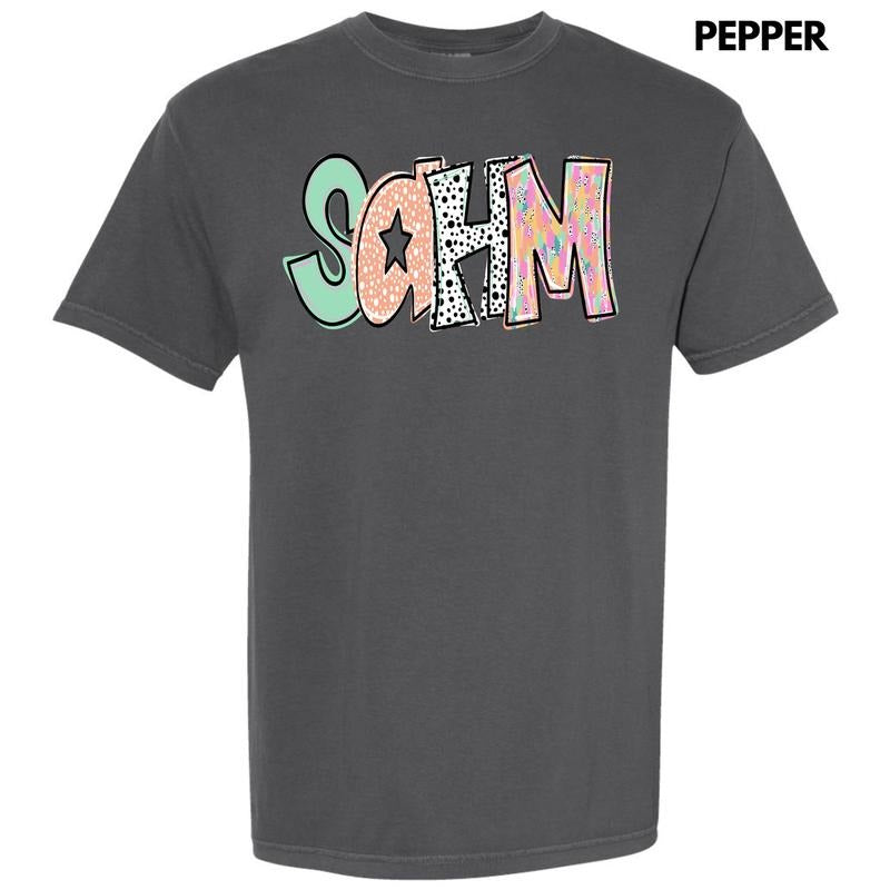 Pattern SAHM Comfort Colors T-Shirt 'NLB' Hoodie, Sweatshirt | HypeDripTees.com
