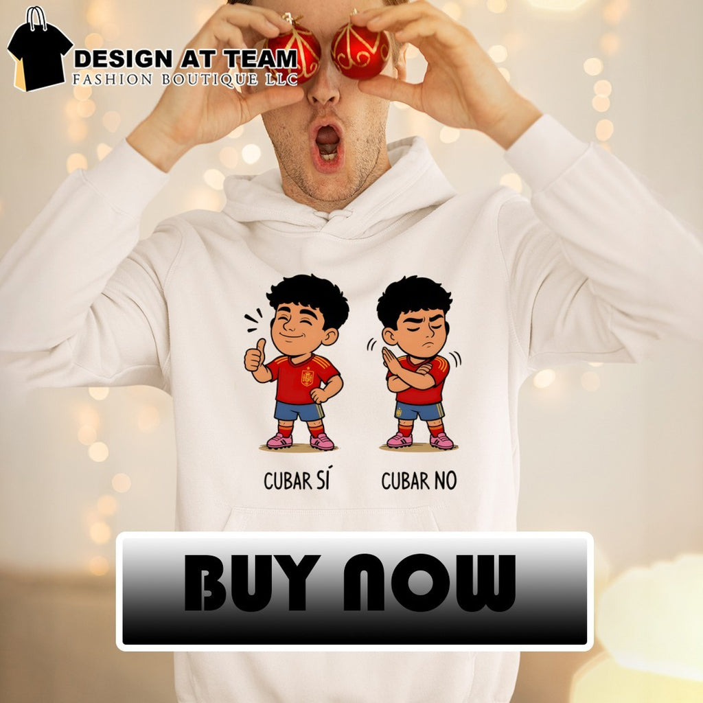 Pau Cubarsí Spanish Soccer Cubar Si Cubar No soccer World Cup 2026 shirt