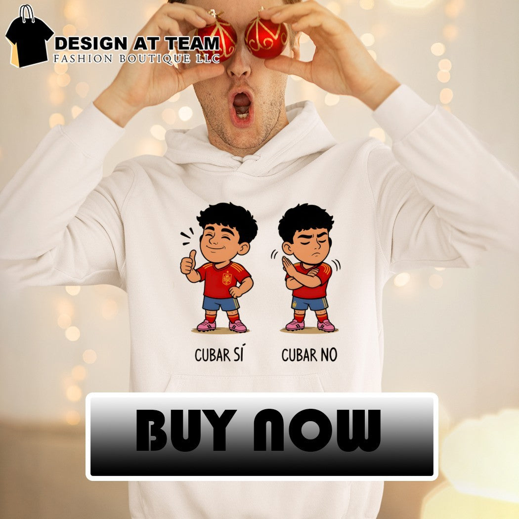 Pau Cubarsí Spanish Soccer Cubar Si Cubar No soccer World Cup 2026 shirt