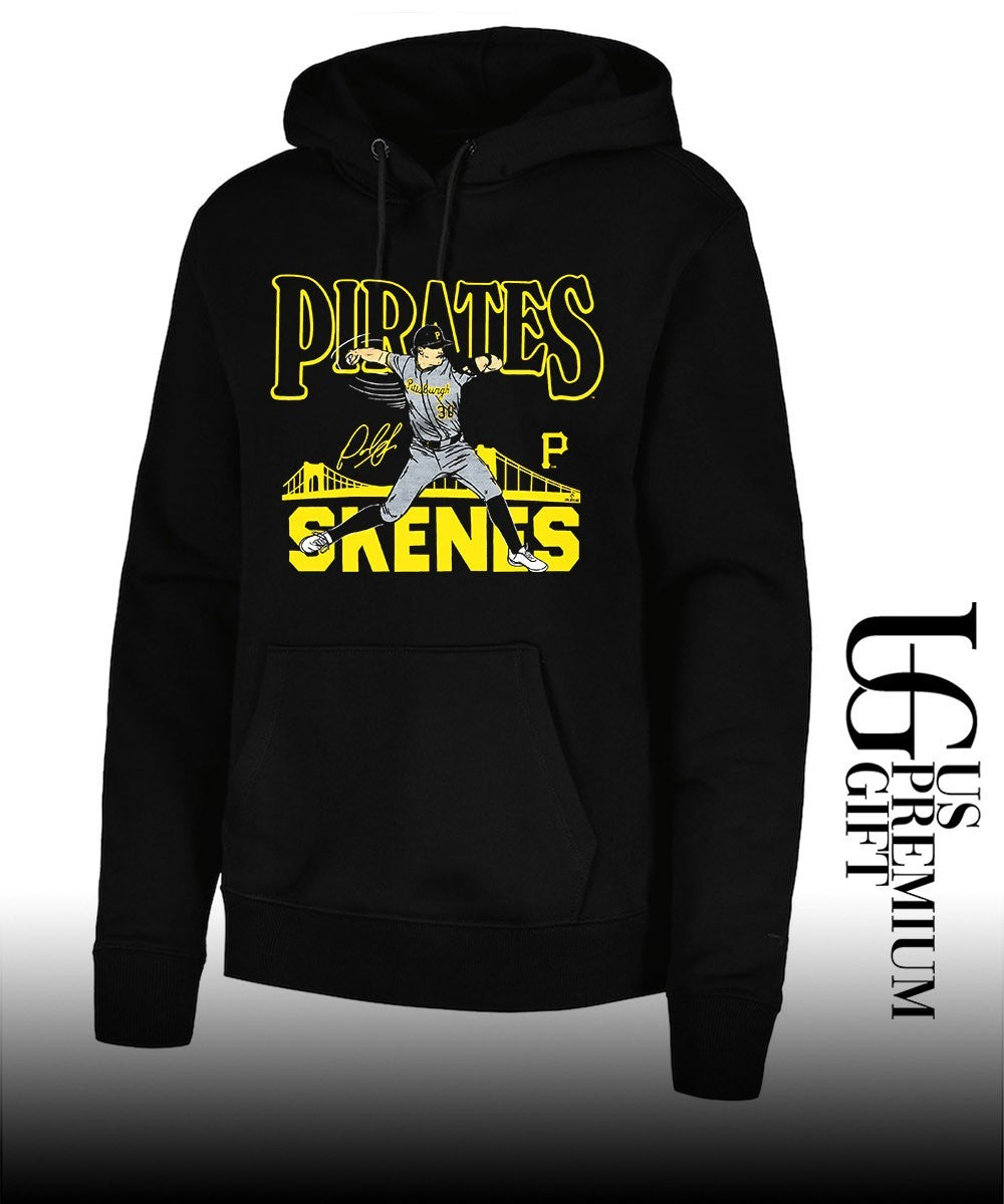 Paul Skenes player Pittsburgh Pirates baseball caricature shirt
