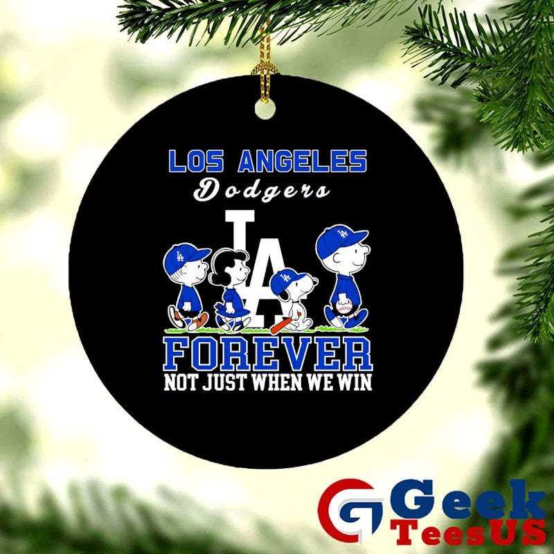 Peanuts Los Angeles Dodgers basbeall Forever Not Just When We Win 2025 shirt