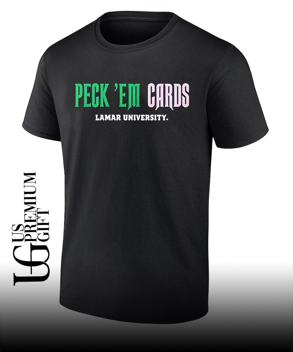 Peck ’em Cards Lamar University shirt