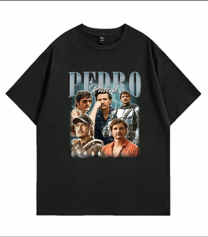 Pedro Pascal  Casual Style, Plain Design, Ideal for Everyday Wear T-shirt Cotton Fabric Hoodie, Sweatshirt | HypeDripTees.com