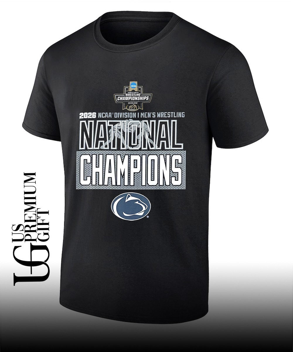 Penn State Nittany Lions 2026 NCAA Men’s Wrestling National Champions shirt