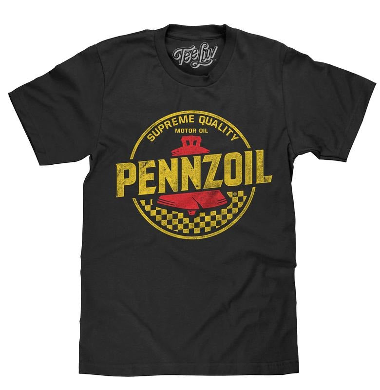 Pennzoil Logo T-Shirt - Black Hoodie, Sweatshirt | HypeDripTees.com