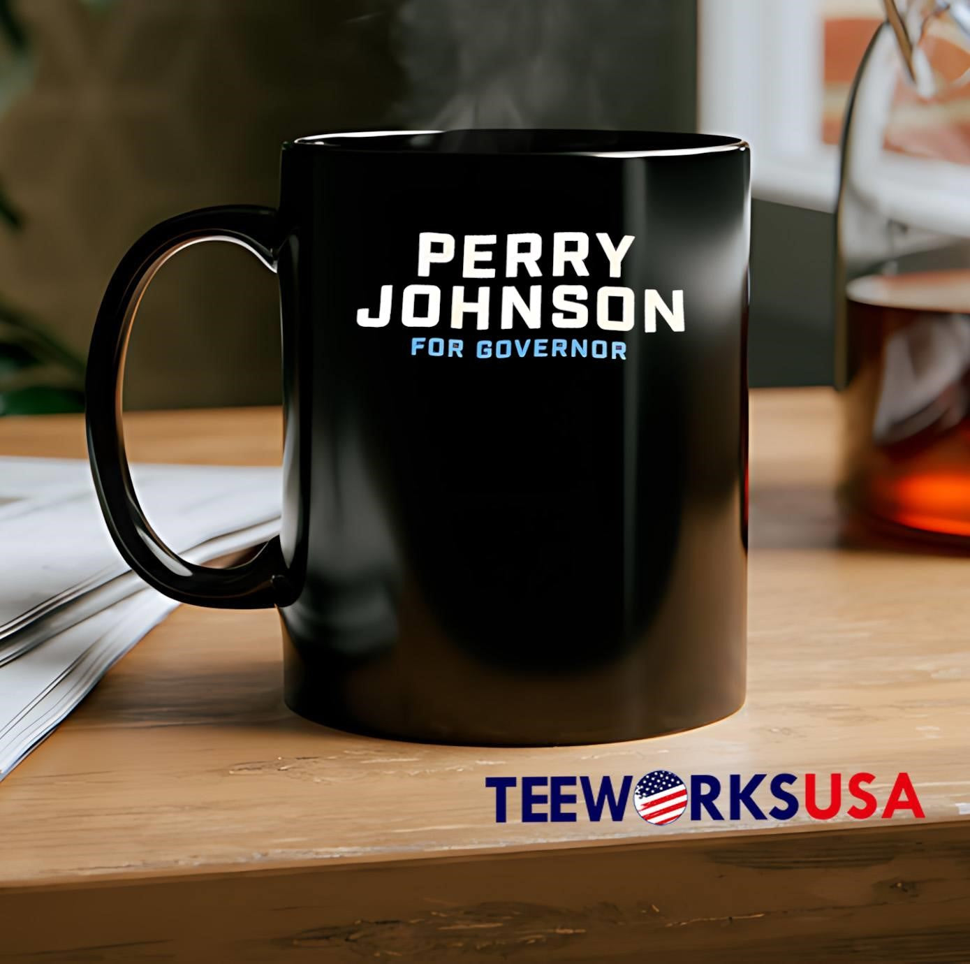 Perry Johnson for Governor Political Campaign T-Shirt