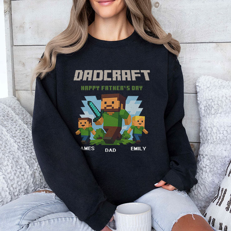 Personalized DadCraft Happy Father’s Day T Shirt