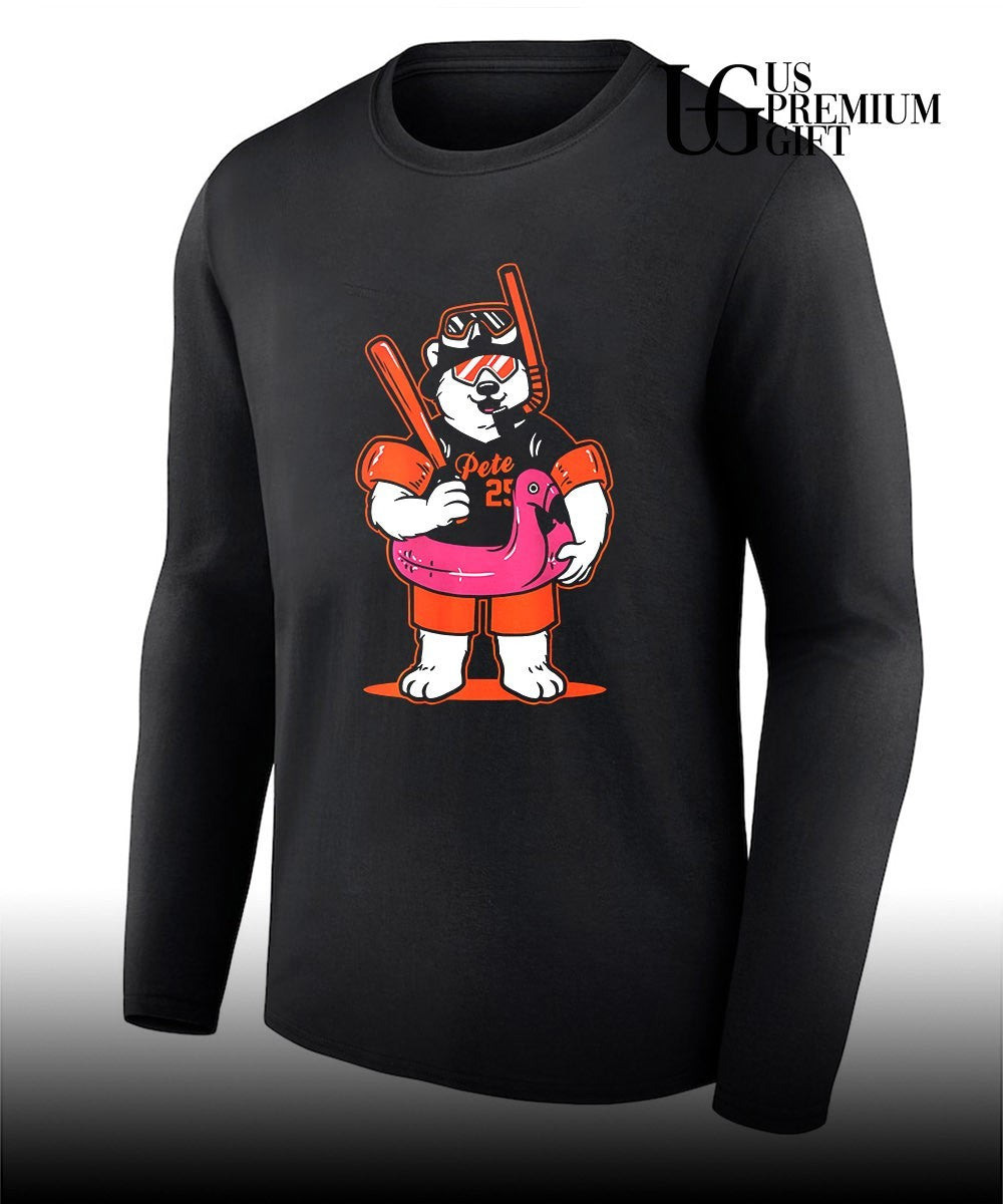 Pete Alonso Baltimore Orioles baseball Polar Splash shirt