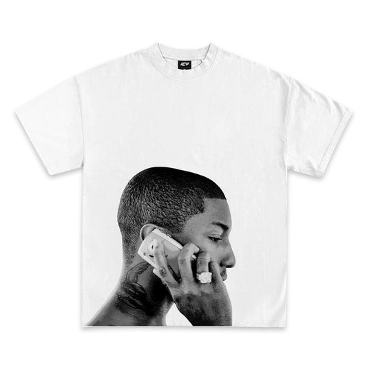 Pharrell Williams Shirt, 90s Hip Hop Rap Tee, Neptunes Vintage Style T-Shirt, Pharrell Graphic Tee Tops Classic Menswear