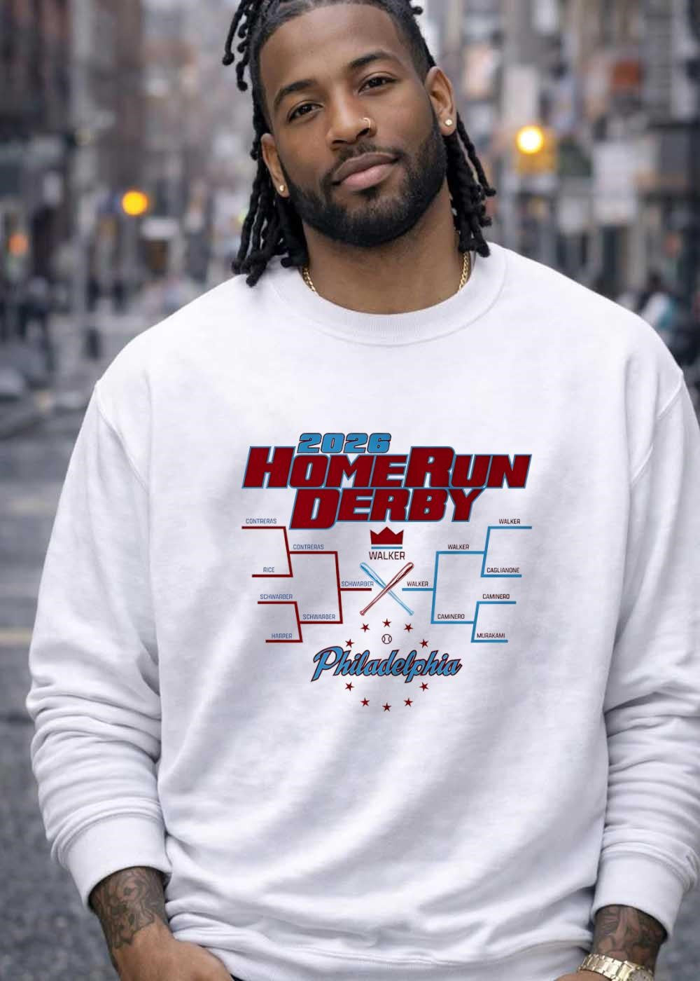 Philadelphia 2026 Home Run Derby Bracket Shirt