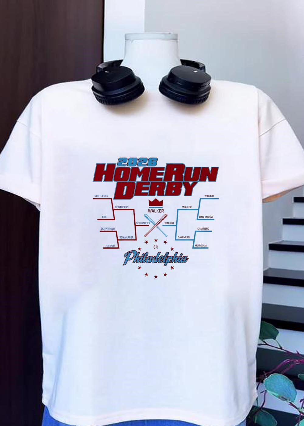 Philadelphia 2026 Home Run Derby Bracket Shirt
