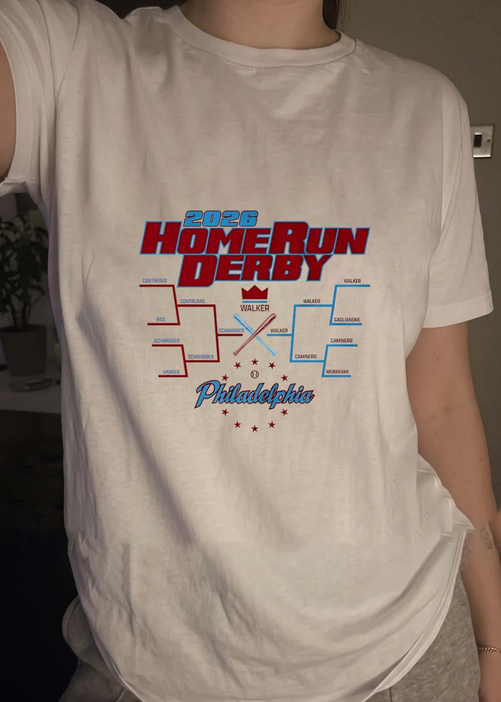 Philadelphia 2026 Home Run Derby Bracket Shirt