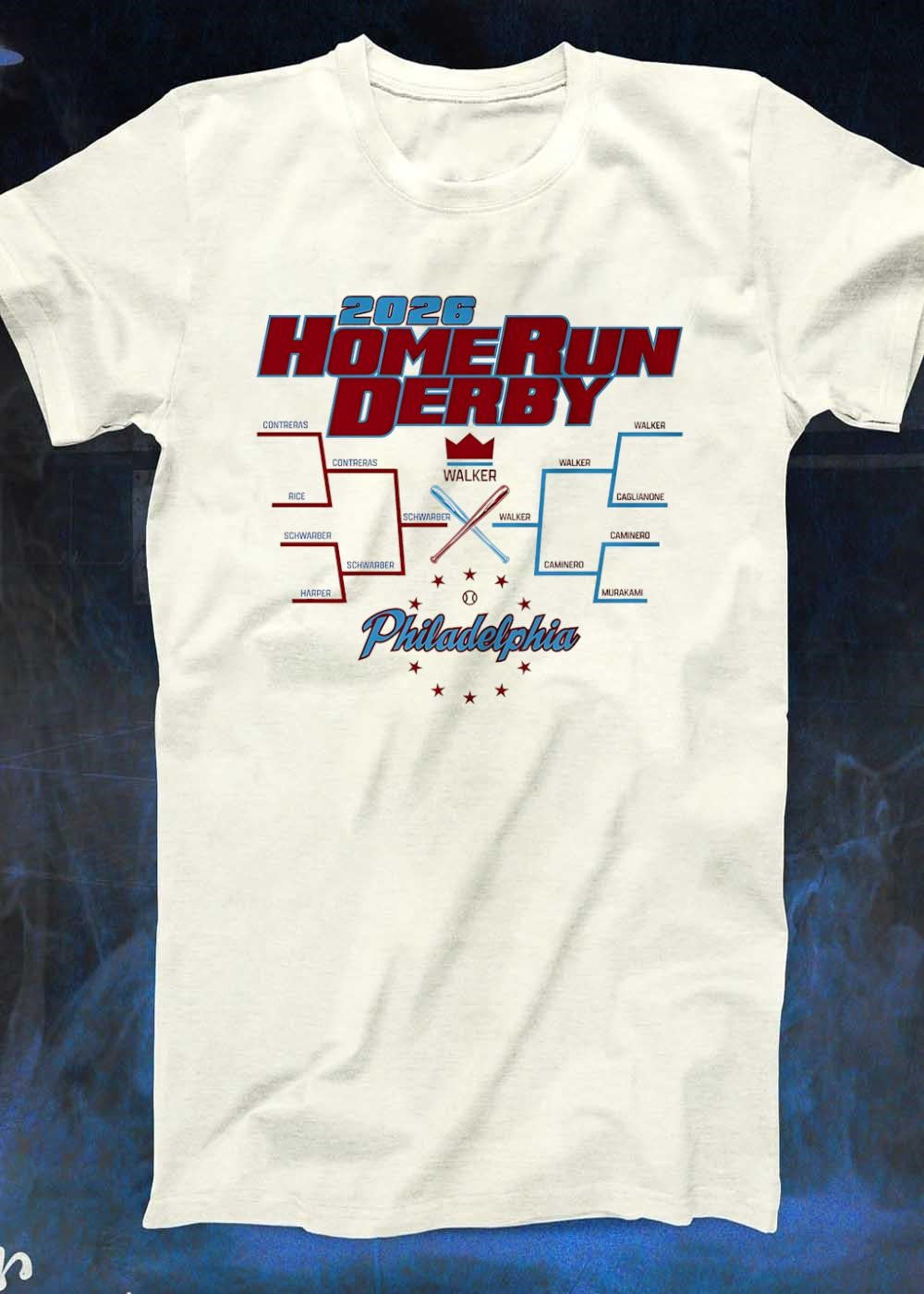 Philadelphia 2026 Home Run Derby Bracket Shirt
