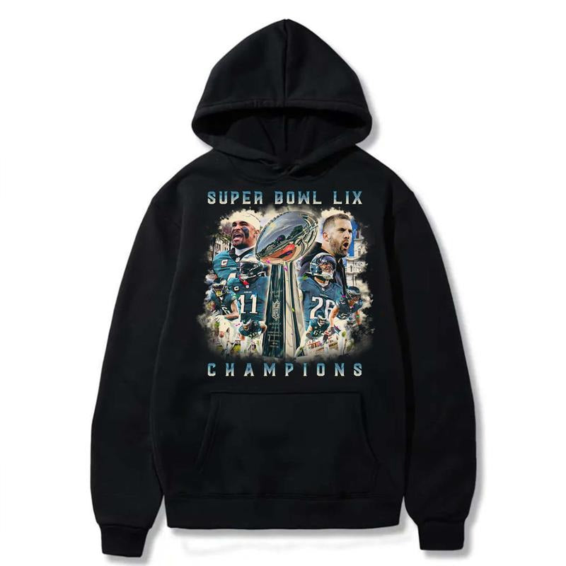 Philadelphia Football Champions Sup B0wl Hoodie, Football Champion 2025 Tournament Shirt, Philadelphia Football Champion,...